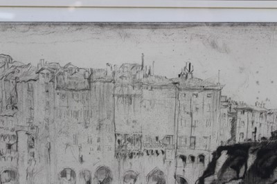Lot 112 - *Sir Frank Brangwyn (1867-1956) etching, 'Albi', signed and dated '26