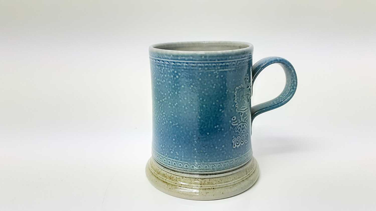 Lot 1181 - Steve Harrison studio pottery salt glazed