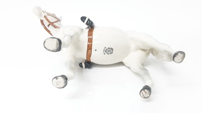 Lot 20 - Beswick Huntswoman, style 2, rider and horse stood still, model no. 1730, designed by Arthur Gredington, 21cm in height