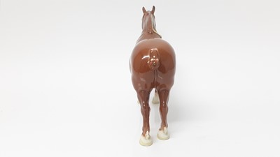 Lot 21 - Beswick Suffolk Punch Champiom Hasse Dainty, model no. 1359, designed by Graham Orwell, 20.3cm high