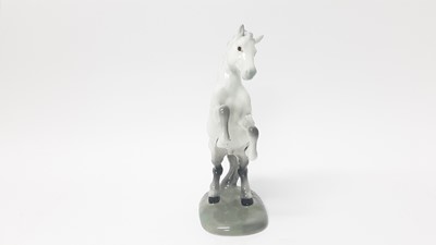 Lot 23 - Beswick Welsh Cob (rearing) first version, model no. 1014, designed by Arthur Gredington, 26cm high