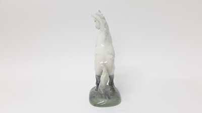 Lot 23 - Beswick Welsh Cob (rearing) first version, model no. 1014, designed by Arthur Gredington, 26cm high