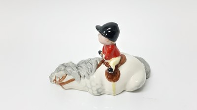 Lot 26 - Three Beswick Norman Thelwell models - Pony Express, Kick-Start and Learner