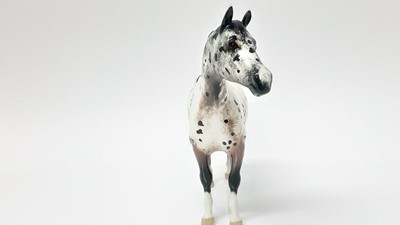 Lot 34 - Beswick Appaloosa Stallion, model no. 1772, designed by Arthur Gredington, 20cm high
