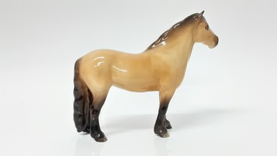 Lot 39 - Beswick Highland Pony - Mackionneach, model no.1644, designed by Arthur Gredington, 17.5cm high