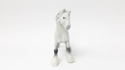 Lot 50 - Beswick Cantering Shire, model no. 975, designed by Arthur Gredington, 21cm high