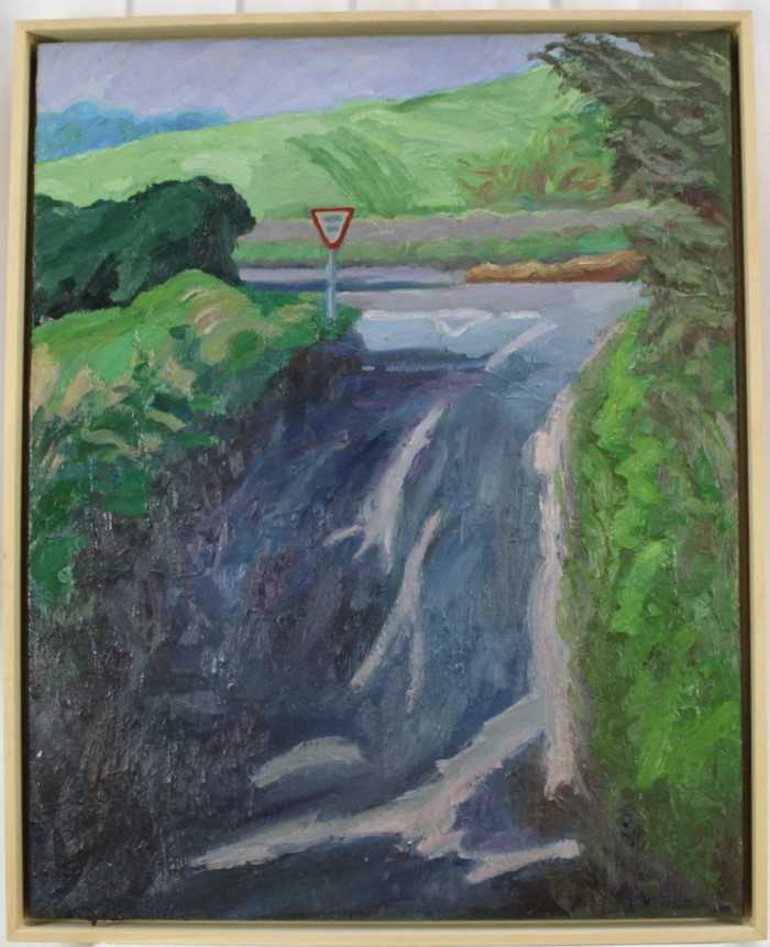 Lot 48 - Kevin Noler (Contemporary) oil on canvas, Give Way, signed and dated 2013