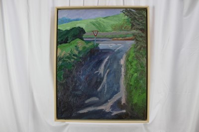 Lot 48 - Kevin Noler (Contemporary) oil on canvas, Give Way, signed and dated 2013