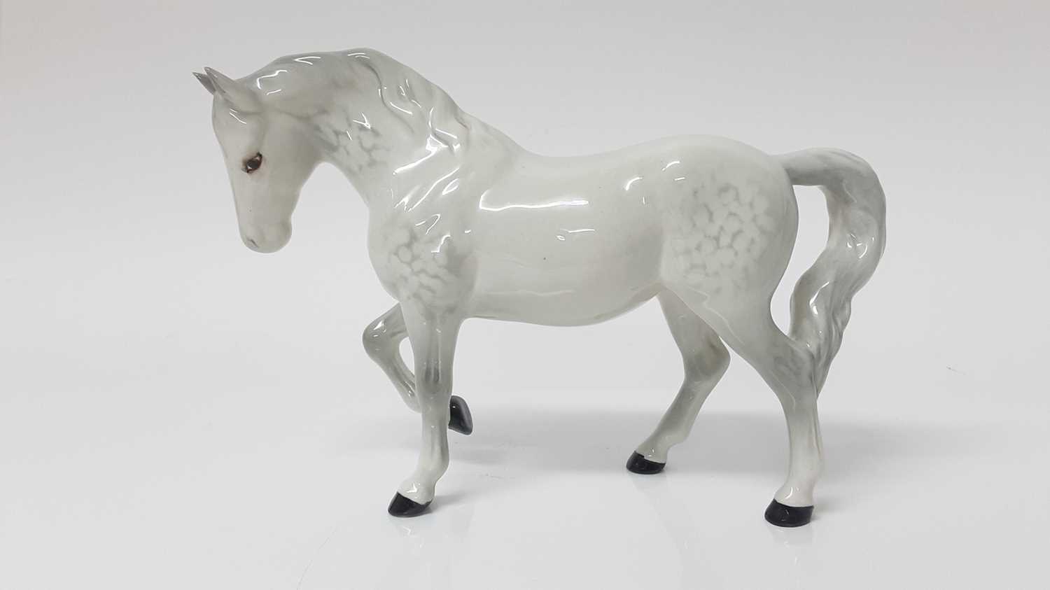 Lot 69 - Beswick Stocky Jogging Mare (third version), model no. 855, designed by Arthur Gredington, 15cm high