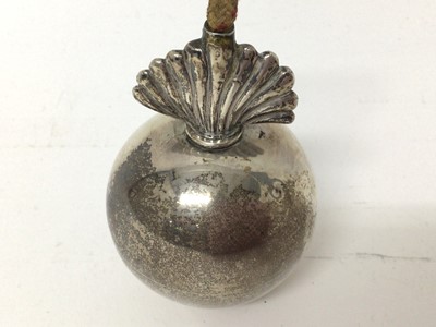 Lot 295 - Chinese silver cigar lighter by Wang Hing