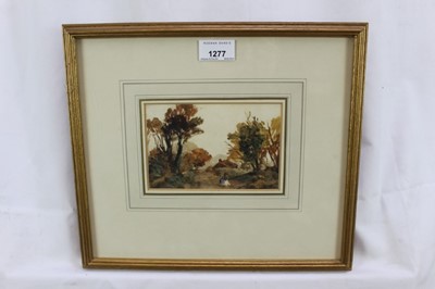 Lot 1277 - Thomas Churchyard (1798-1865) watercolour