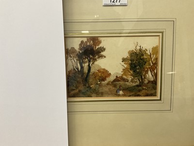 Lot 1277 - Thomas Churchyard (1798-1865) watercolour