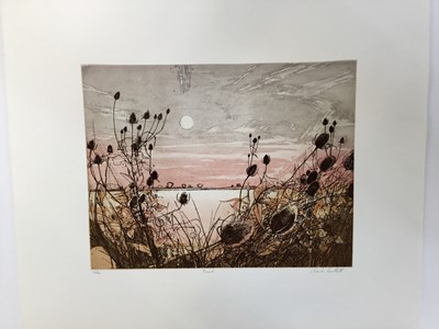 Lot 1195 - *Charles Bartlett (1921-2014) etching - 'Teasels', signed and numbered 34/60, 43cm x 33cm