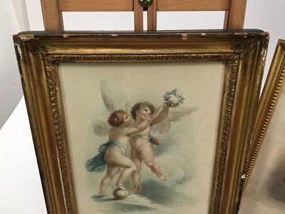 Lot 69 - J B Cipriani stipple engraving - ‘Love and Fortune’, together with another ‘Mama, don't make me beg in vain..’ (2)