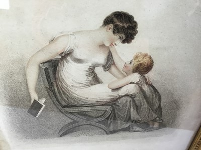 Lot 69 - J B Cipriani stipple engraving - ‘Love and Fortune’, together with another ‘Mama, don't make me beg in vain..’ (2)