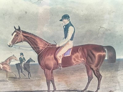 Lot 71 - After J F Herring, two aquatints of racehorses - ‘The Colonel’ and ‘Memnon’