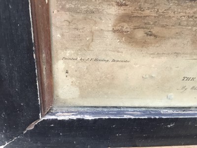 Lot 71 - After J F Herring, two aquatints of racehorses - ‘The Colonel’ and ‘Memnon’