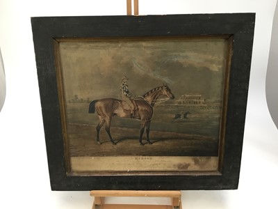 Lot 71 - After J F Herring, two aquatints of racehorses - ‘The Colonel’ and ‘Memnon’