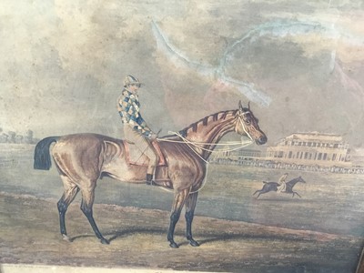 Lot 71 - After J F Herring, two aquatints of racehorses - ‘The Colonel’ and ‘Memnon’