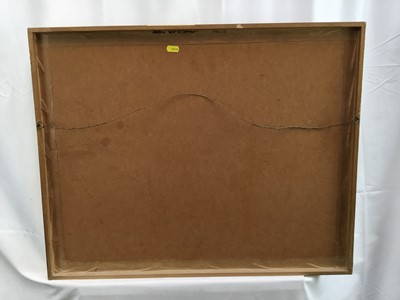 Lot 14 - René Carcan (1925-1993) signed etching - abstract, E/A, 49cm x 33cm mounted in glazed gilt frame