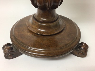 Lot 1264 - Victorian mahogany piano stool, with rising seat