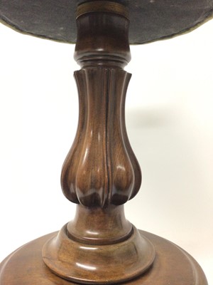 Lot 1264 - Victorian mahogany piano stool, with rising seat