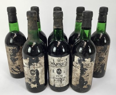 Lot 56 - Port - eight bottles, Warre's 1970