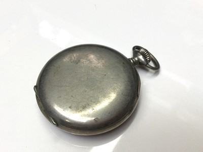 Lot 7 - WWII period Longines pocket watch