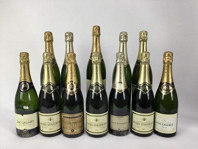 Lot 97 - Champagne - twelve bottles, to include Michel Guilleminot, Louis Roederer and others