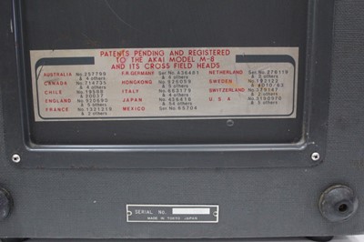 Lot 2212 - Akai M8 reel to reel tape recorder with manual and accessories