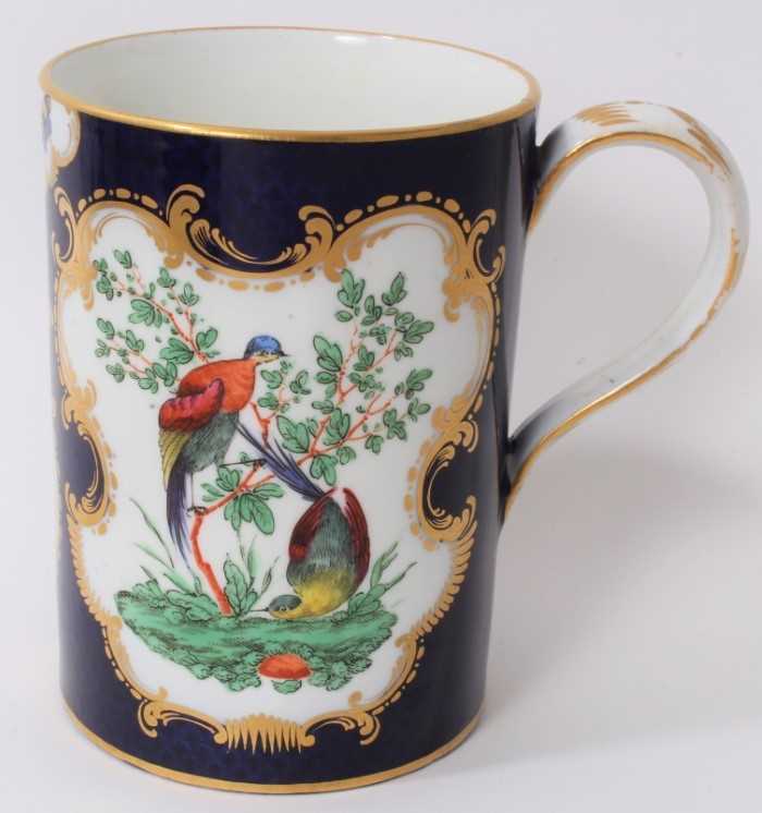 Lot 23 - Worcester-style tankard