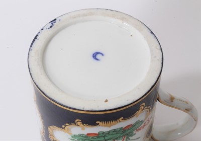 Lot 23 - Worcester-style tankard