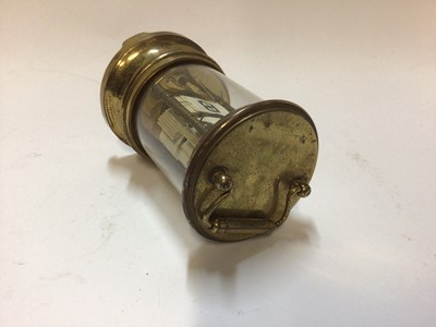 Lot 2451 - Brass Plato flip clock