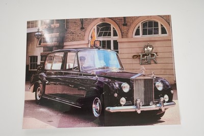 Lot 1 - Rare H.M.Queen Elizabeth II silver chauffeur's badge belonged to Leonard Massey RVM