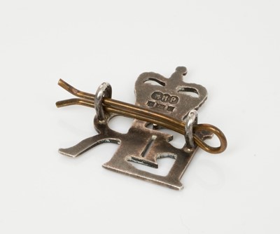 Lot 1 - Rare H.M.Queen Elizabeth II silver chauffeur's badge belonged to Leonard Massey RVM