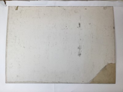 Lot 8 - *Dione Page (1936-2021) two works, gouache and pastel on paper - ruined house and another ‘At Cilgwyn’, signed, unframed