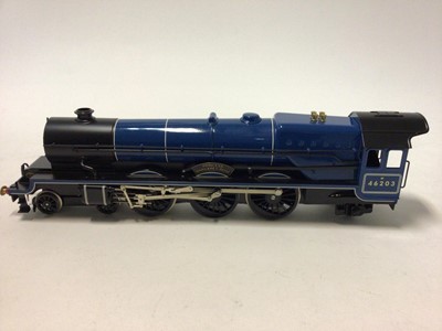 Lot 9 - Bassett Lowke O gauge Special Limited Release (Identification Brass Plaque No.65) BR blue 4-6-2 Princess Class Pacific 'Princess Margaret Rose' locomotive and tender 46203, in original box
