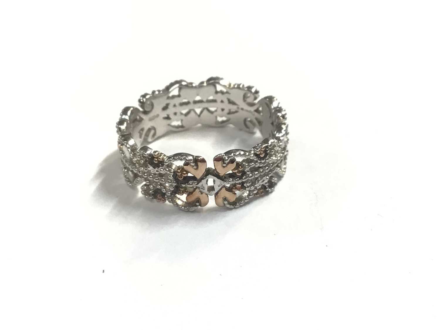 Lot 44 - Clogau silver ring in orignal box