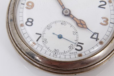 Lot 179 - British military Omega pocket watch