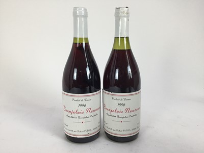 Lot 56 - Wine - twenty one bottles, to include Beaujolais Nouveau various 1990s vintages and other bottles
