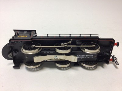 Lot 11 - Bassett Lowke O gauge 0-6-0  LNER black J39 Class locomotive and tender 1580, (Brass Plaque Identification No.122), in original box