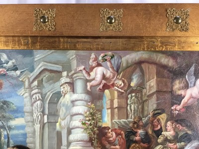Lot 17 - After Peter Paul Rubens (1577-1640) oil on canvas in gilt frame - 'The Garden of Love'