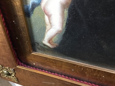 Lot 17 - After Peter Paul Rubens (1577-1640) oil on canvas in gilt frame - 'The Garden of Love'