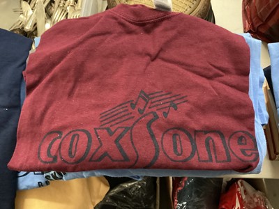 Lot 308 - Four boxes of band, mainly ska, printed T-shirts including Madness, The Beat, 2 Tone Records etc
