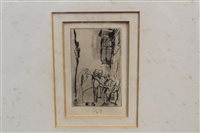 Lot 845 - Frank Brangwyn (1867 - 1956), five black and...