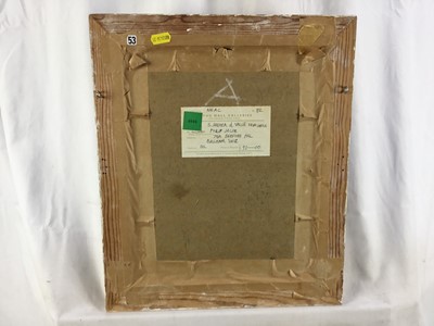 Lot 43 - Philip Jacob, contemporary, oil on board - Sant'Andrea della Valle, signed, 31cm x 25.5cm, in painted frame  
Exhibited: NEAC, The Mall Galleries 1982