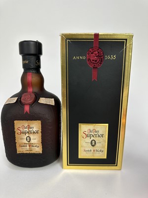 Lot 34 - Whisky - four bottles, Linkwood 12 year old, 43%, 70cl, boxed, President Special Reserve 12 years old, 43%, 75cl, boxed, Old Parr Superior, 43%, 750ml, boxed and Cambus 15 years old, 63.6%, 70cl