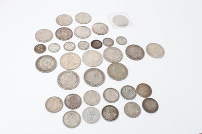 Lot 68 - South Africa - Late 19th century 'Kruger' mixed silver coinage to include Half Crowns, Florins, Shillings & Six Pences (N.B. Mixed dates & grades) (34 coins)