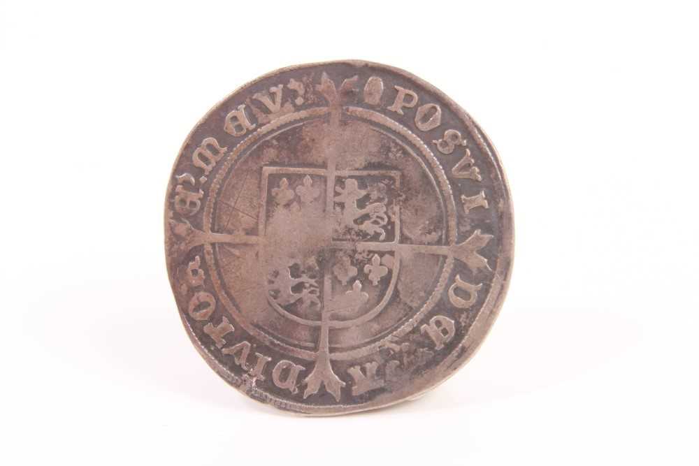 Lot 96 - G.B. - Mixed silver hammered coins to include Edward I London Penny (N.B. Weakness to legend) otherwise AVF, Henry VIII Groat M/M LIS Laker Bust D 1526-44 VG-AF and Edward VI fine issue Shilling M/...