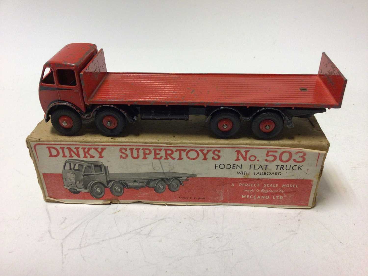 Lot 6 - Dinky Supertoy Foden Flat Truck with tailboard No 503